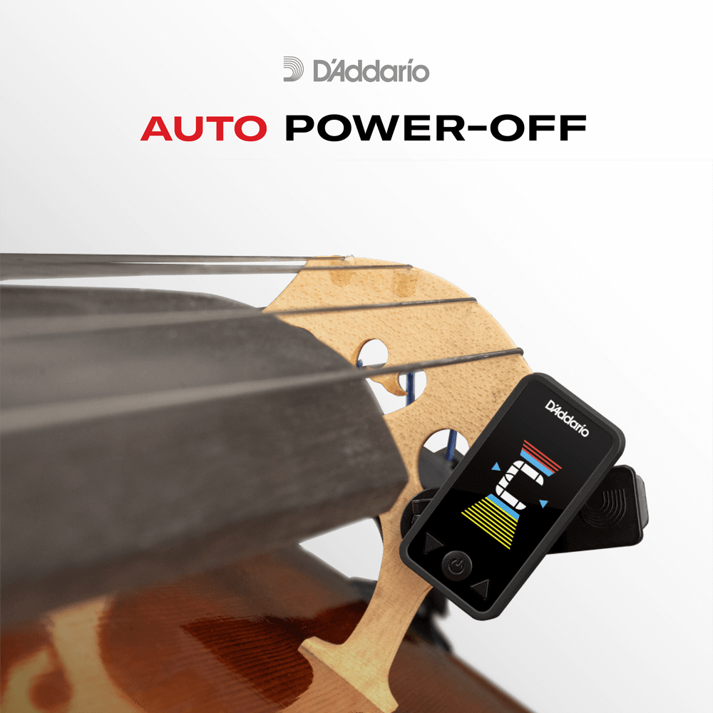 D'Addario Rechargeable Eclipse Guitar Tuner