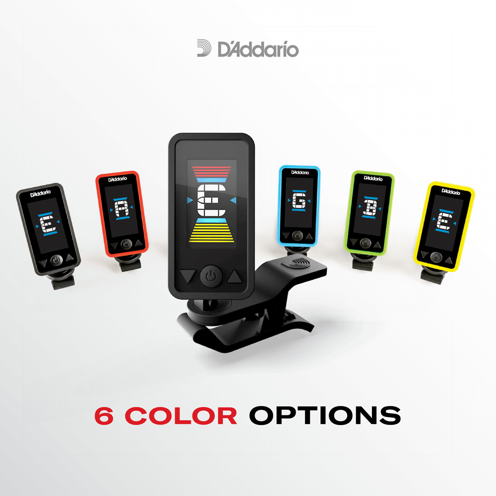 D'Addario Rechargeable Eclipse Guitar Tuner