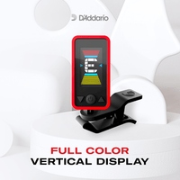 D'Addario Rechargeable Eclipse Guitar Tuner
