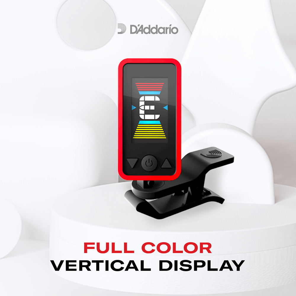D'Addario Rechargeable Eclipse Guitar Tuner