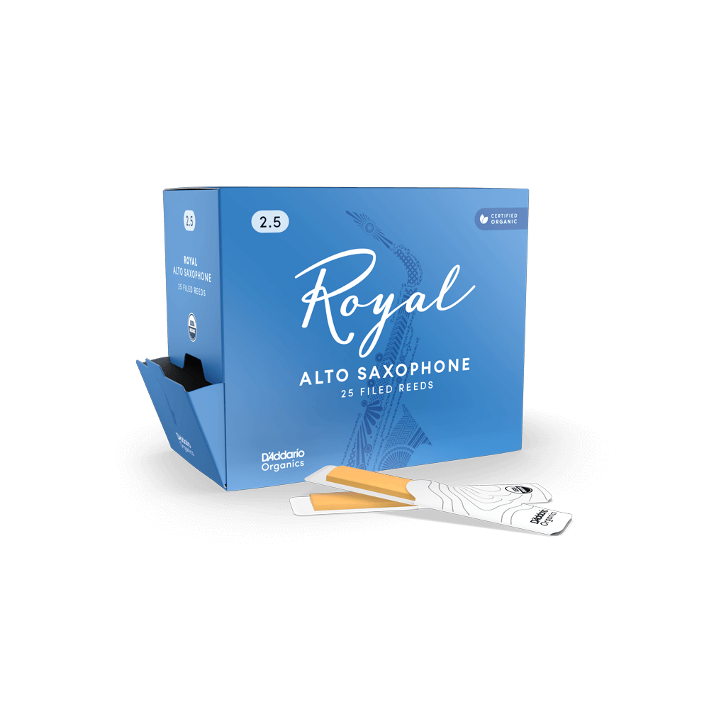 D'Addario Royal Organic Alto Saxophone Reeds