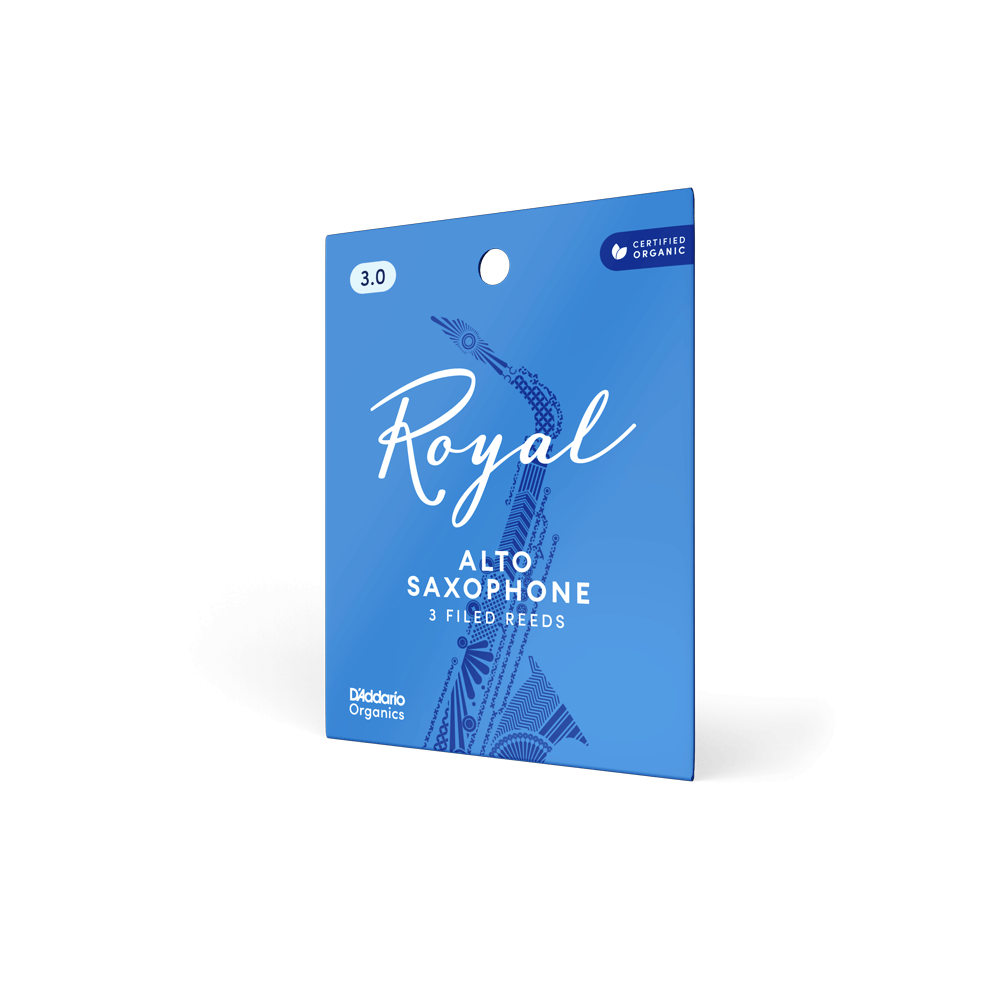 D'Addario Royal Organic Alto Saxophone Reeds
