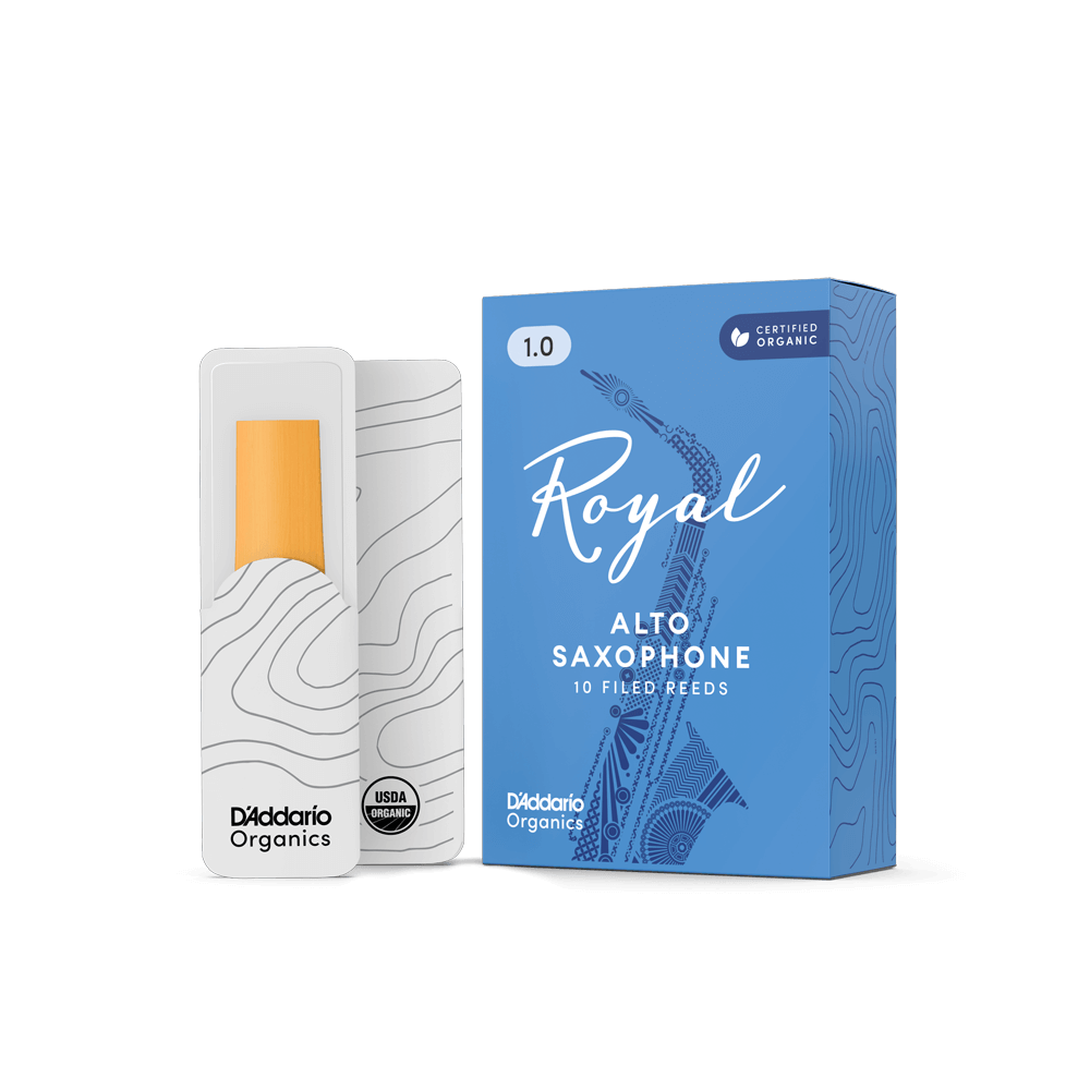 D'Addario Royal Organic Alto Saxophone Reeds
