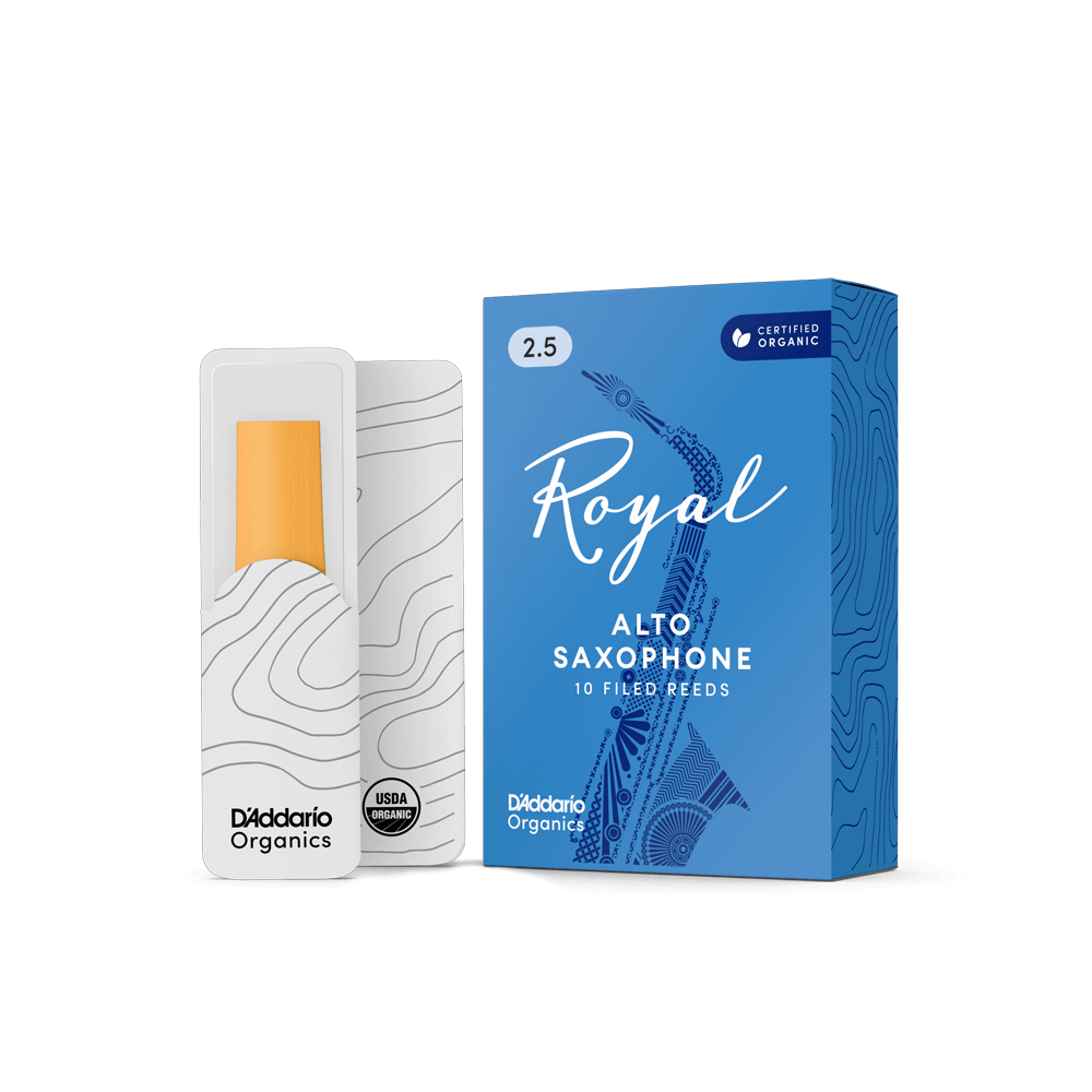 D'Addario Royal Organic Alto Saxophone Reeds