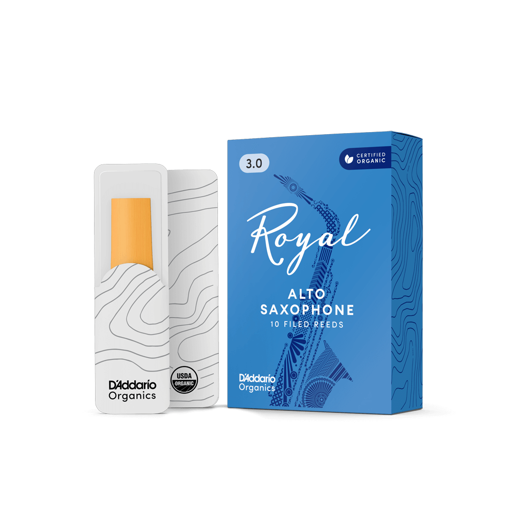 D'Addario Royal Organic Alto Saxophone Reeds