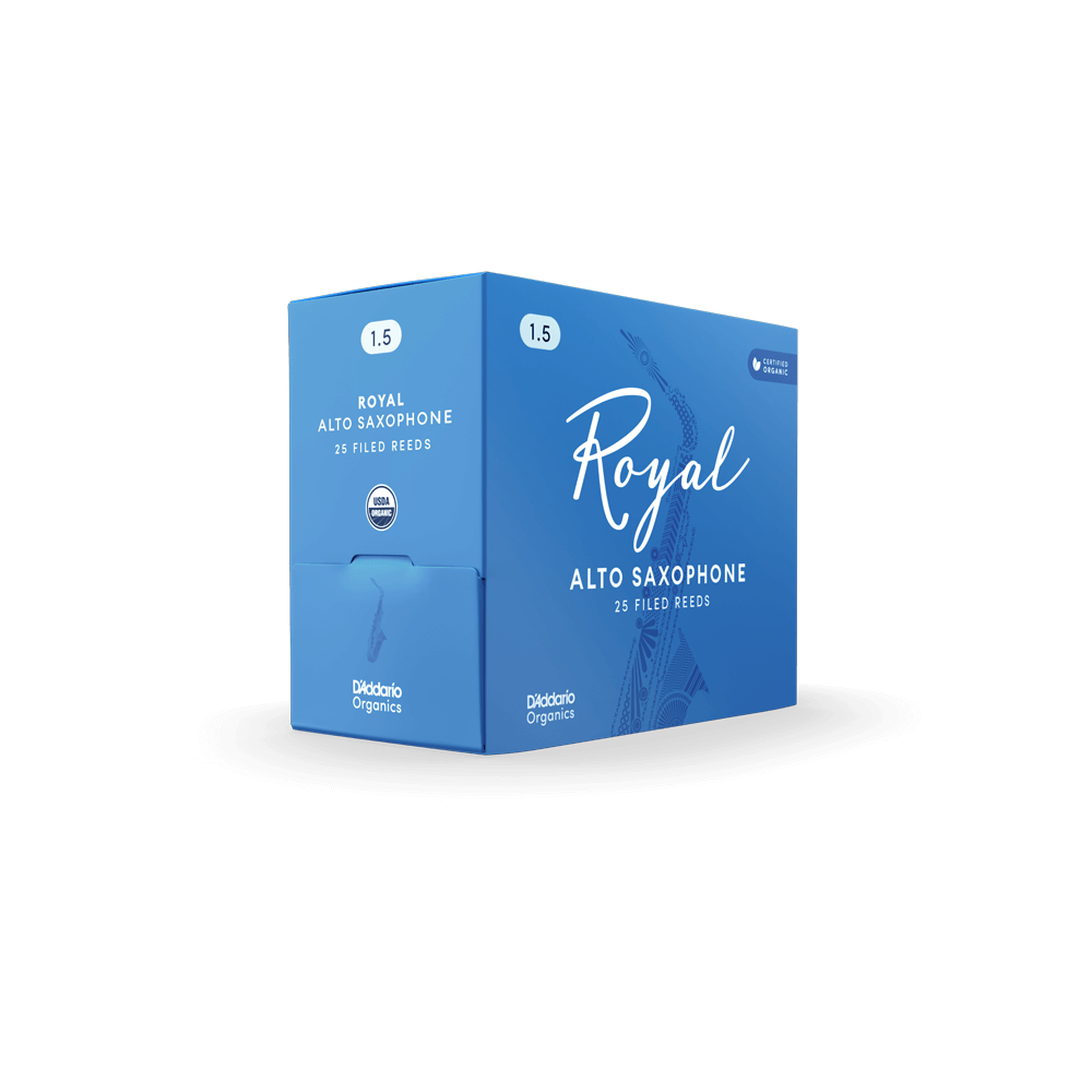 D'Addario Royal Organic Alto Saxophone Reeds