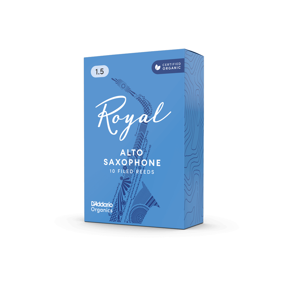 D'Addario Royal Organic Alto Saxophone Reeds