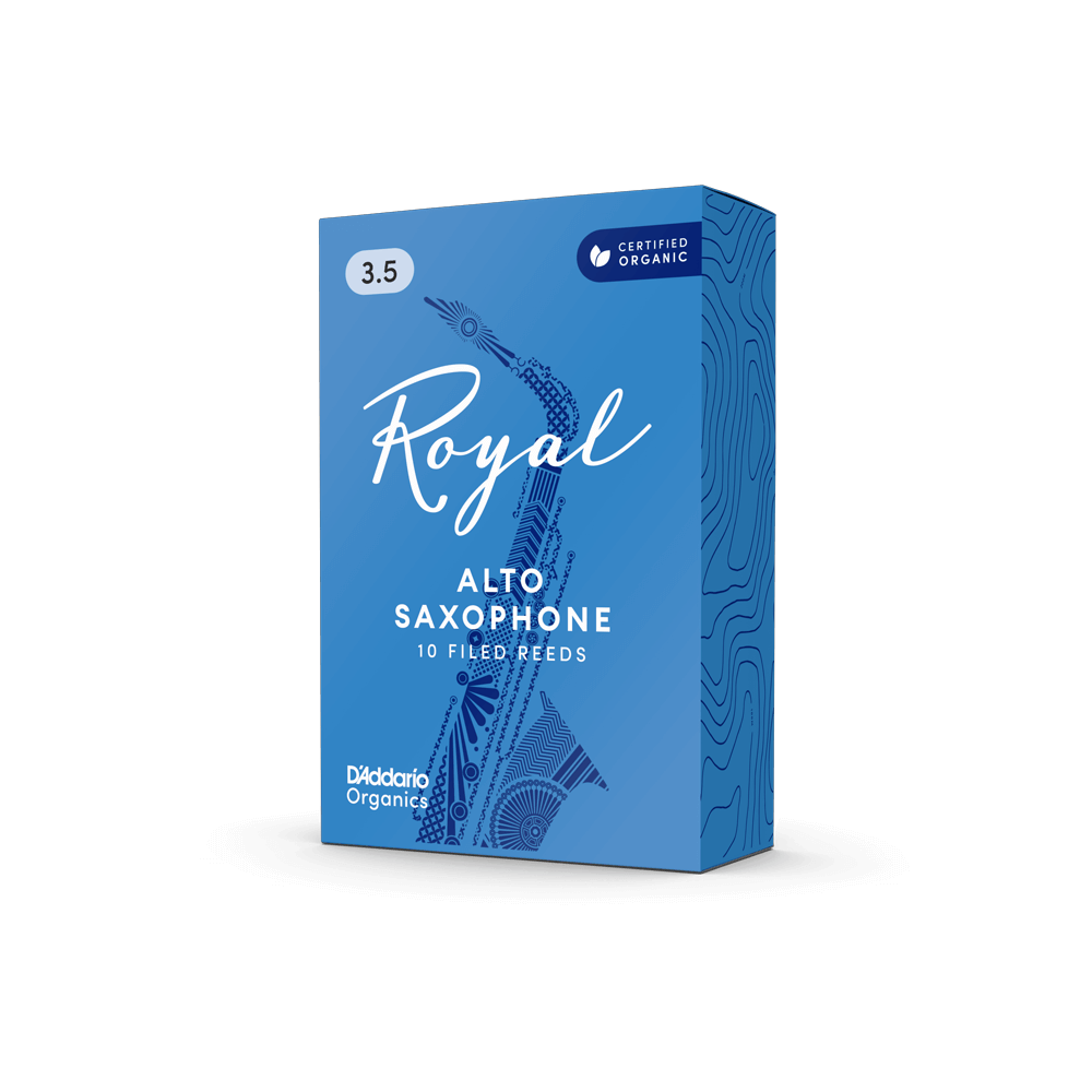 D'Addario Royal Organic Alto Saxophone Reeds