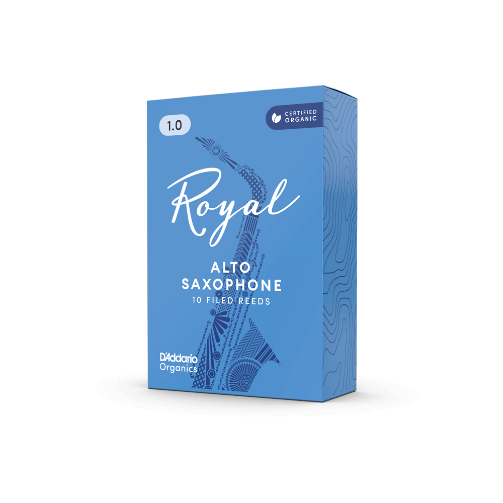 D'Addario Royal Organic Alto Saxophone Reeds