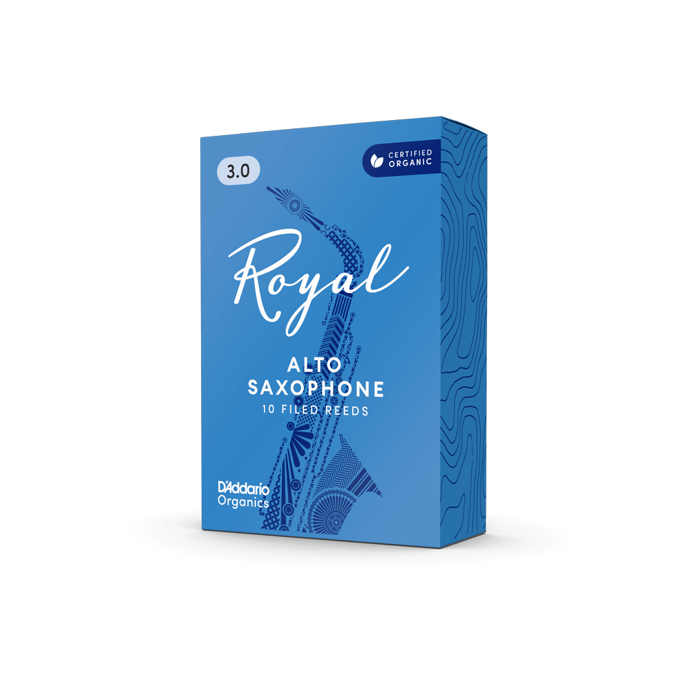 D'Addario Royal Organic Alto Saxophone Reeds
