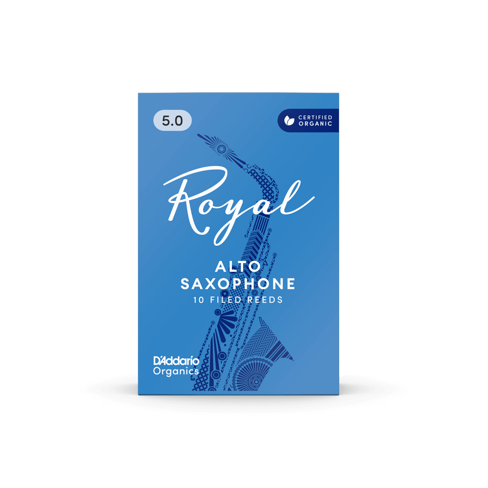 D'Addario Royal Organic Alto Saxophone Reeds