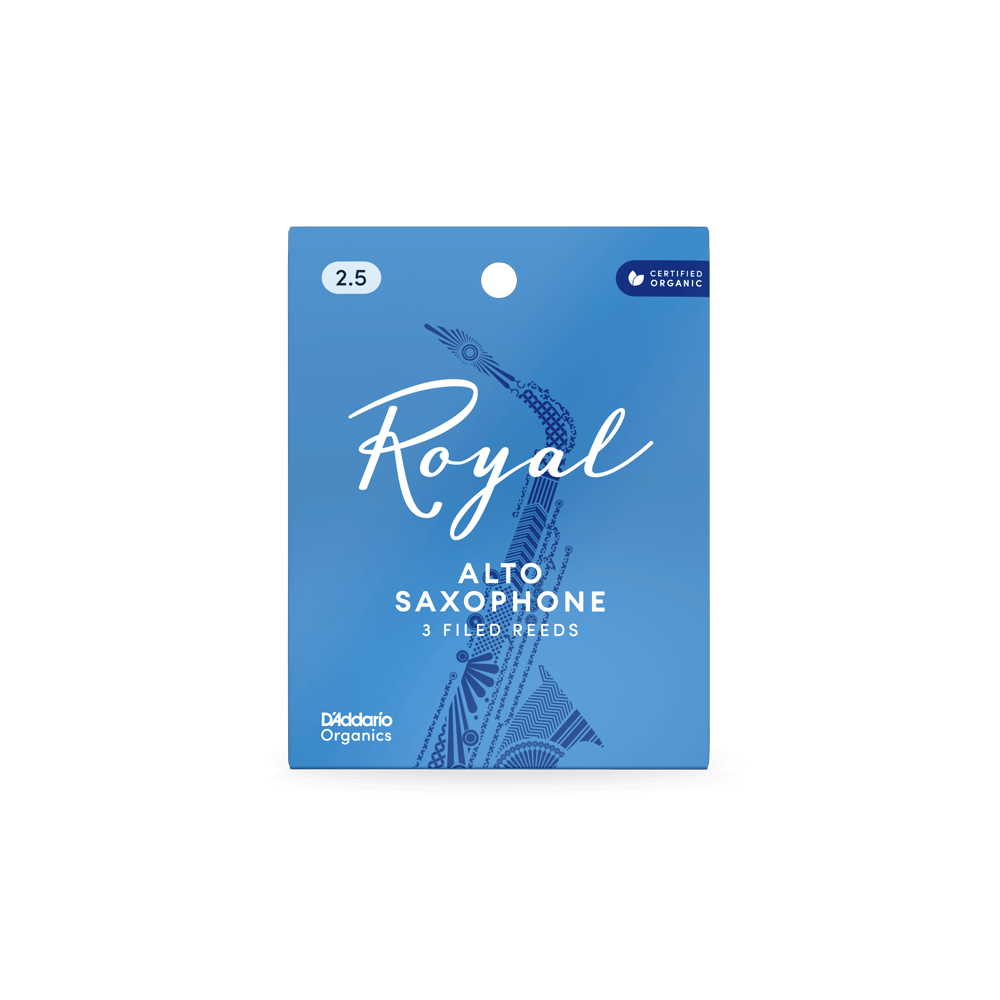 D'Addario Royal Organic Alto Saxophone Reeds