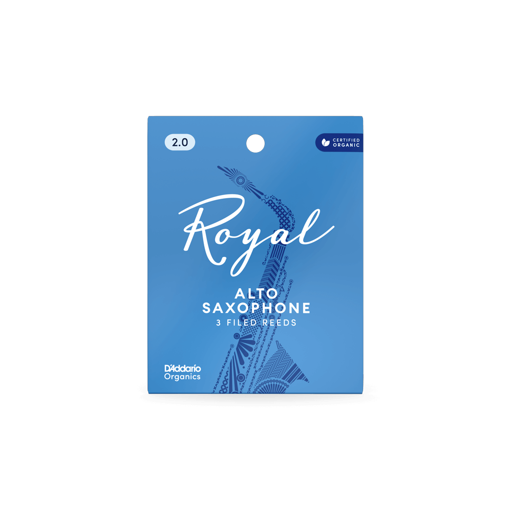 D'Addario Royal Organic Alto Saxophone Reeds