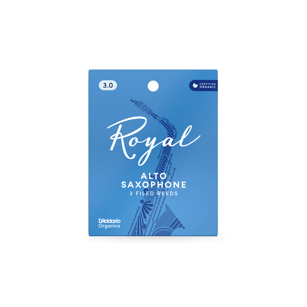 D'Addario Royal Organic Alto Saxophone Reeds