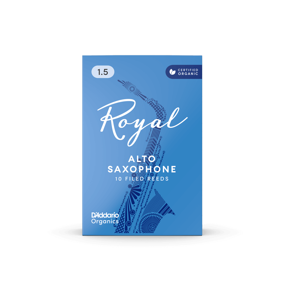 D'Addario Royal Organic Alto Saxophone Reeds