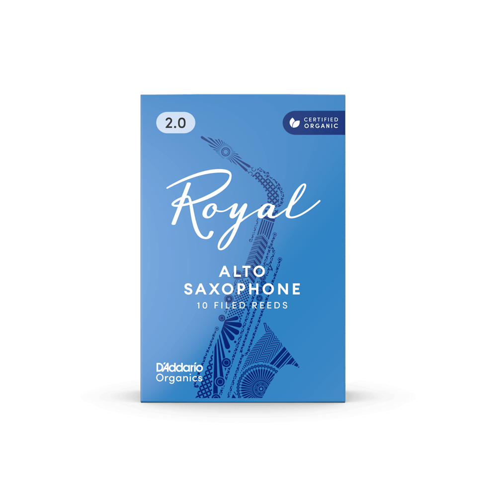 D'Addario Royal Organic Alto Saxophone Reeds