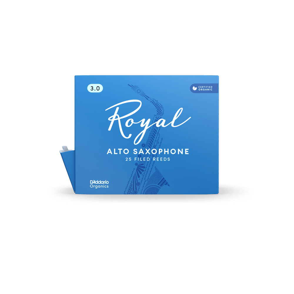 D'Addario Royal Organic Alto Saxophone Reeds