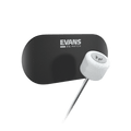 Evans EQ Black Nylon Bass Drum Double Patch