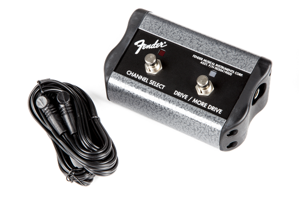 Fender 2-Button 3-Function Footswitch: Channel-Gain-More Gain