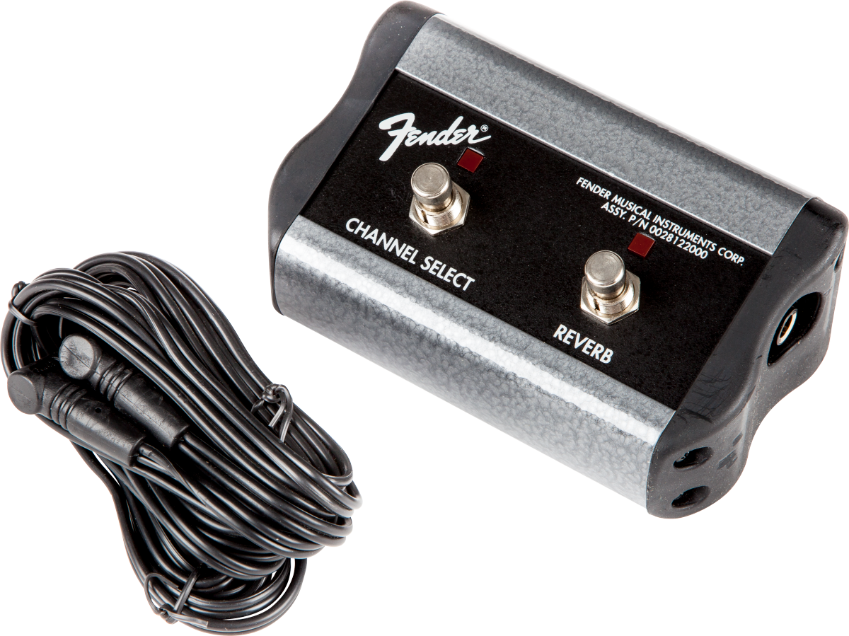 Fender 2-Button Footswitch: Channel-Reverb