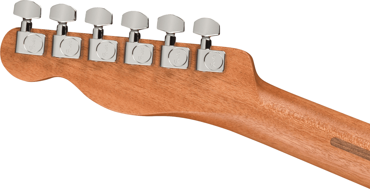 Fender Acoustasonic Player Telecaster, headstock, back