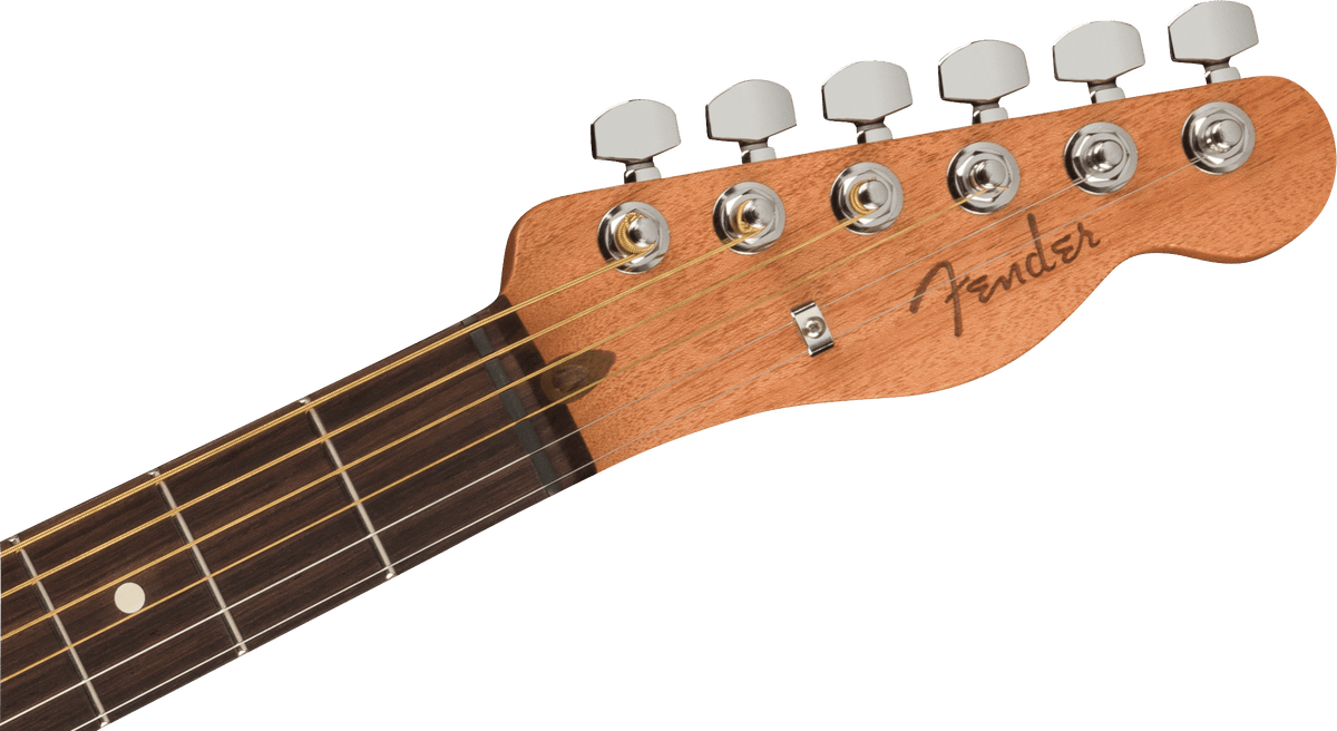 Fender Acoustasonic Player Telecaster, headstock, front