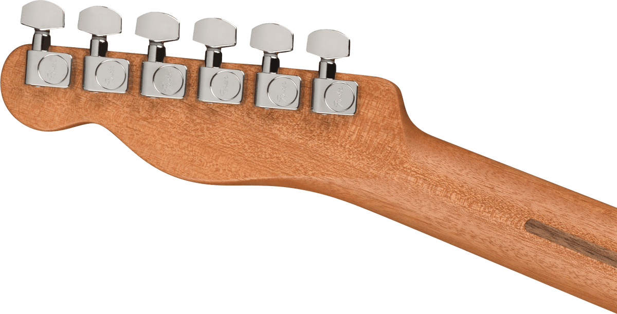 Fender Acoustasonic Player Telecaster, headstock, back