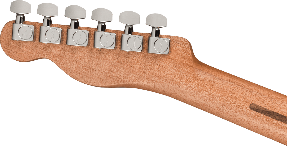 Fender Acoustasonic Player Telecaster, headstock, back