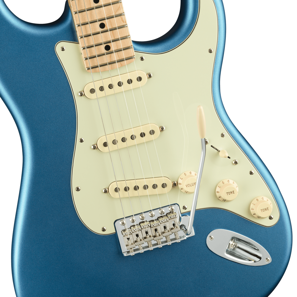 Fender American Performer Stratocaster Satin Lake Placid Blue Maple Alder