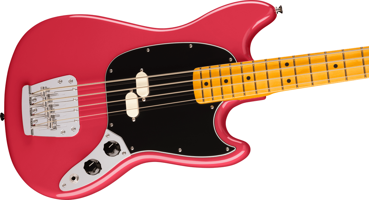 Fender American Professional Classic Mustang Bass, body detail