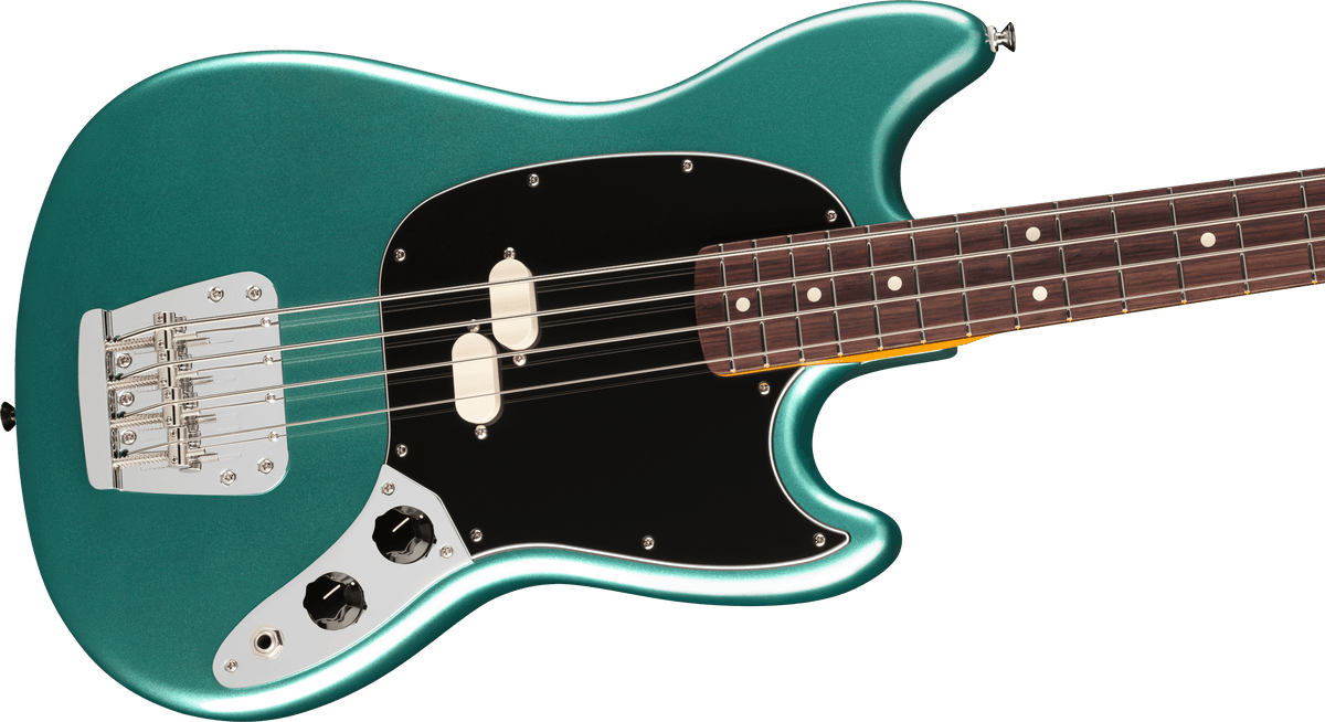 Fender American Professional Classic Mustang Bass, body detail