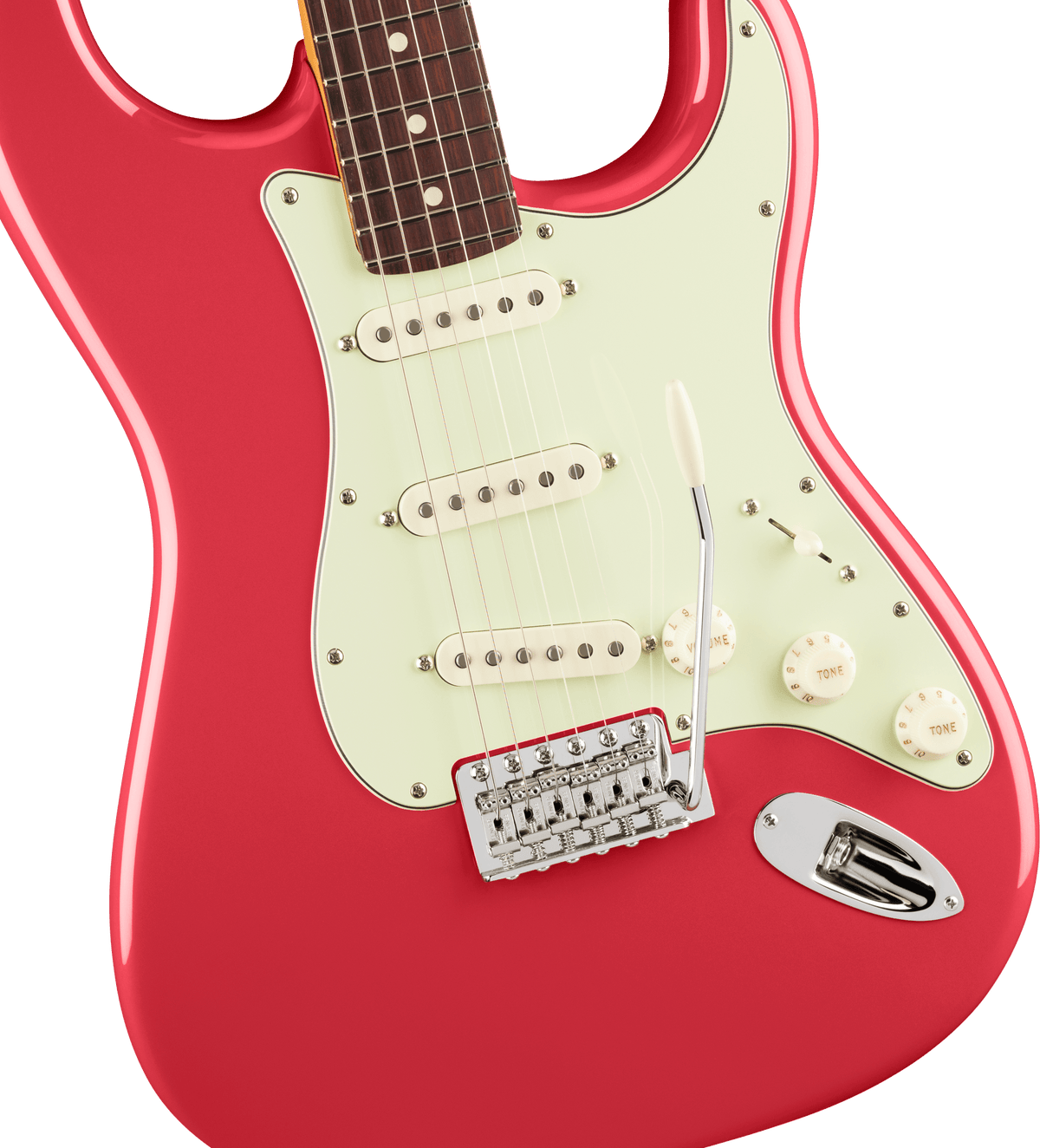 Fender American Professional Classic Stratocaster, fingerboard detail