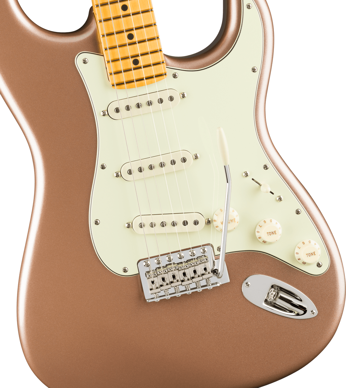 Fender American Professional Classic Stratocaster, fingerboard detail