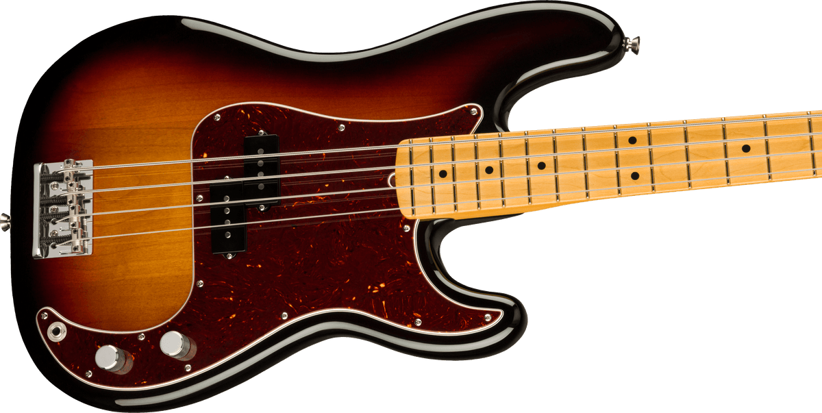 Fender American Professional II Precision Bass, body detail