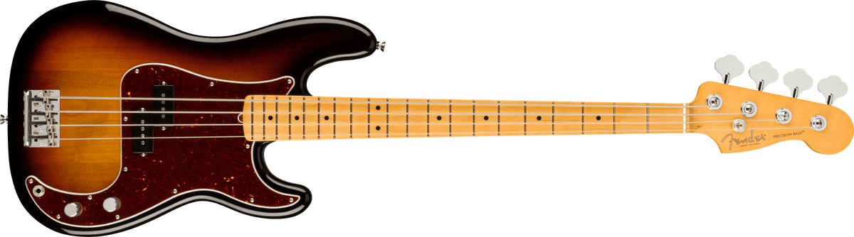 Fender American Professional II Precision Bass, front view
