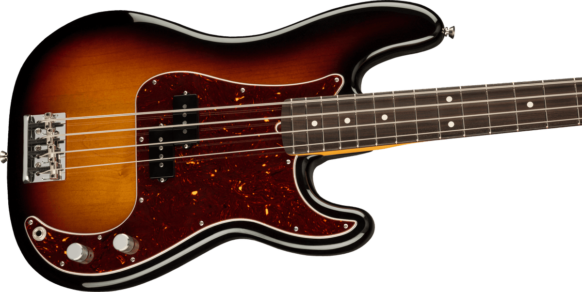 Fender American Professional II Precision Bass, body detail