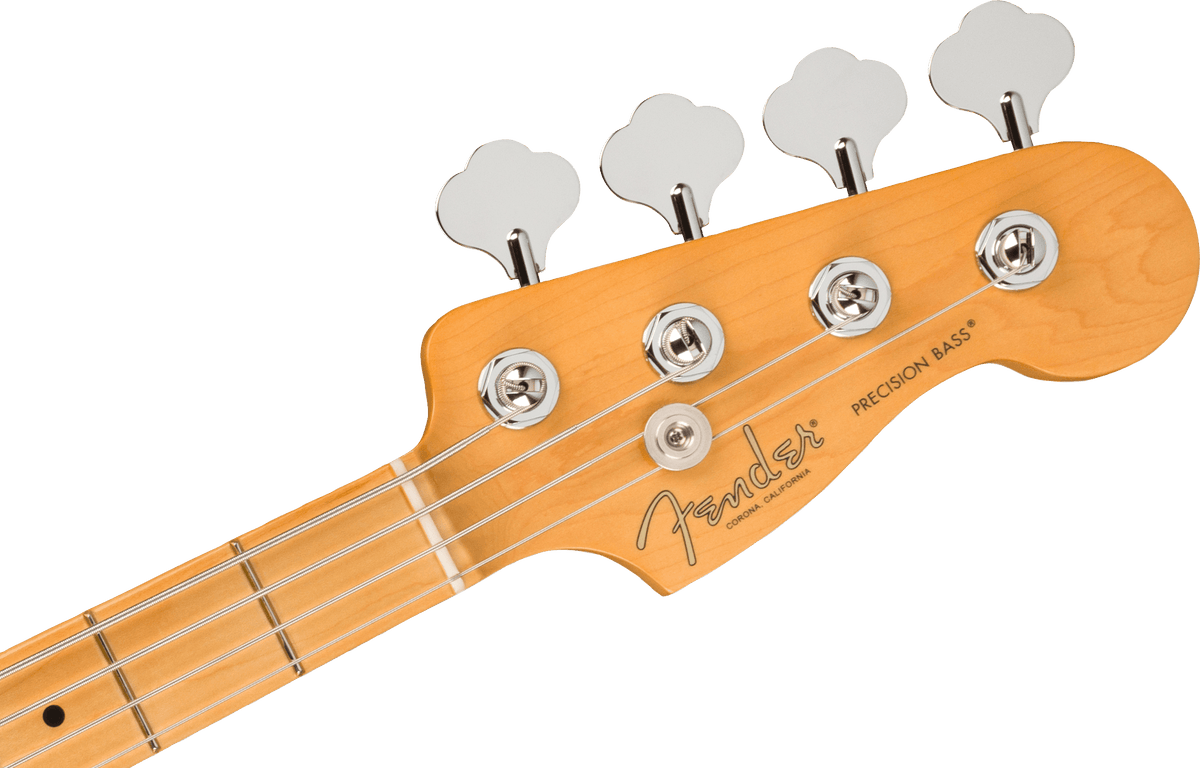 Fender American Professional II Precision Bass, headstock, front