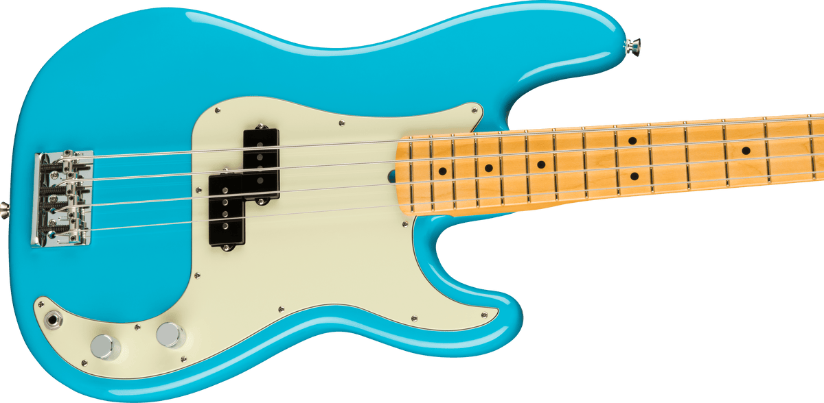 Fender American Professional II Precision Bass, body detail