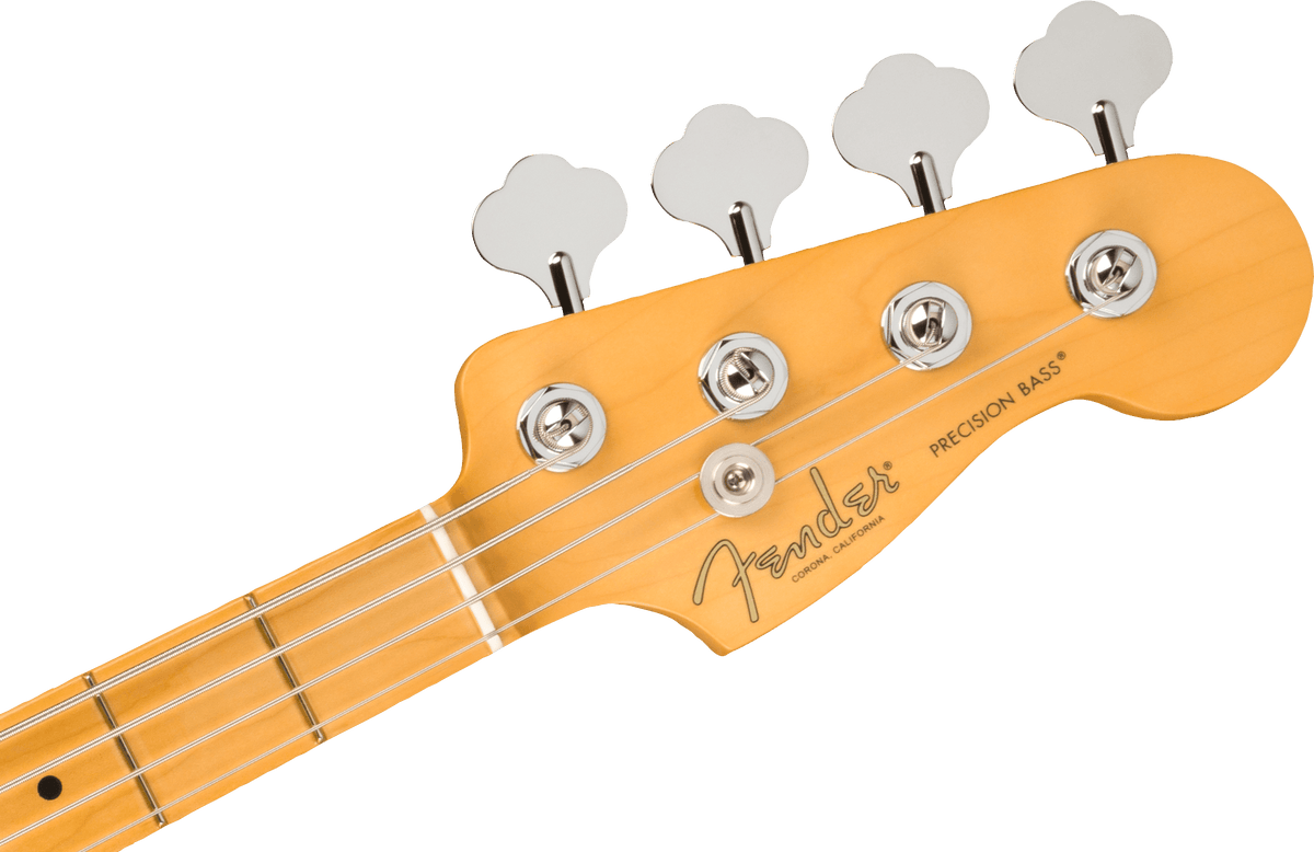 Fender American Professional II Precision Bass, headstock, front