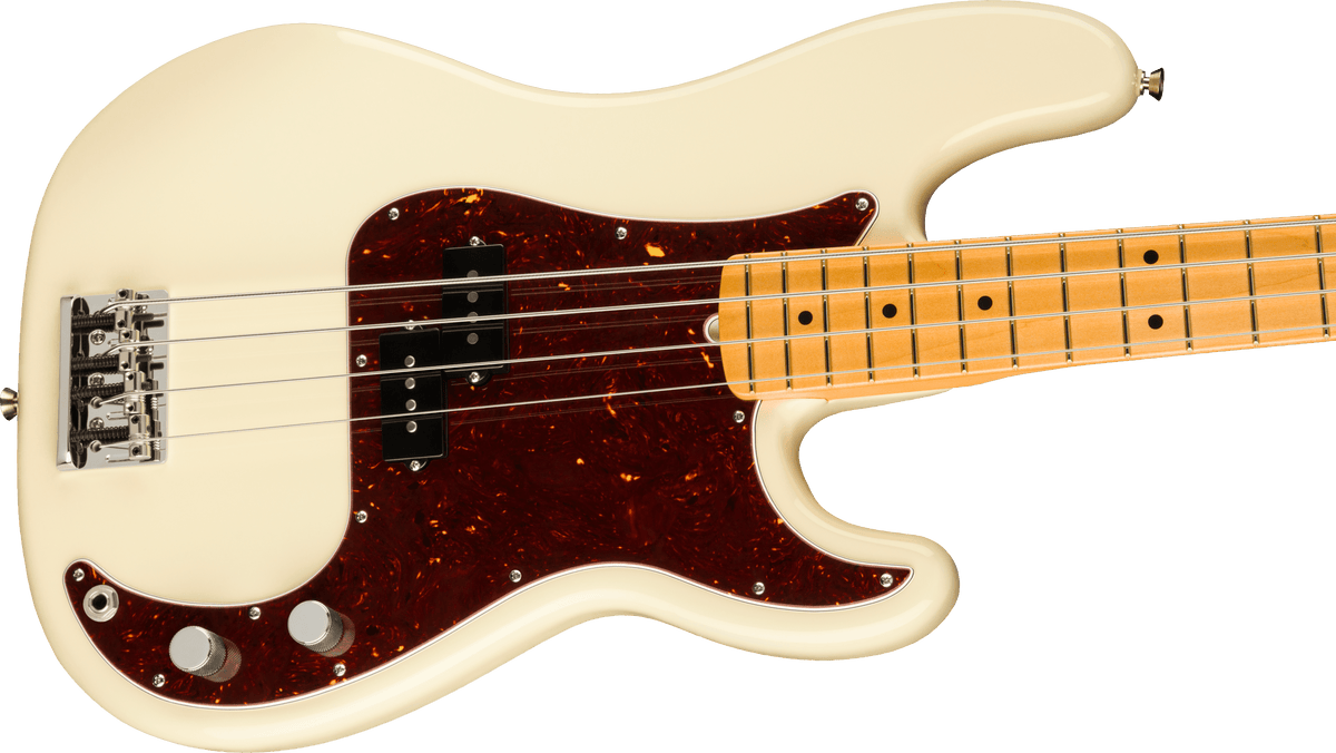 Fender American Professional II Precision Bass, body detail