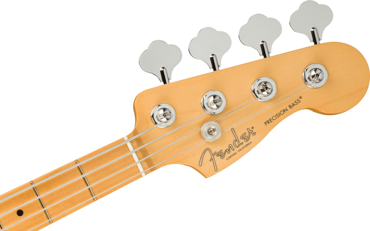 Fender American Professional II Precision Bass, headstock, front