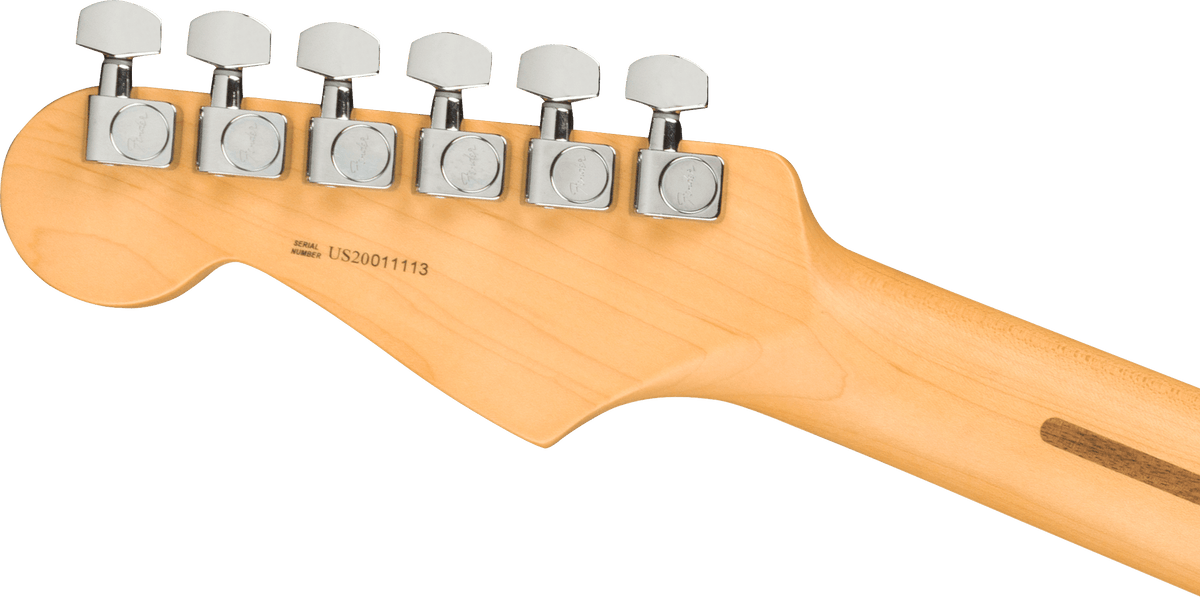 Fender American Professional II Stratocaster, headstock, back