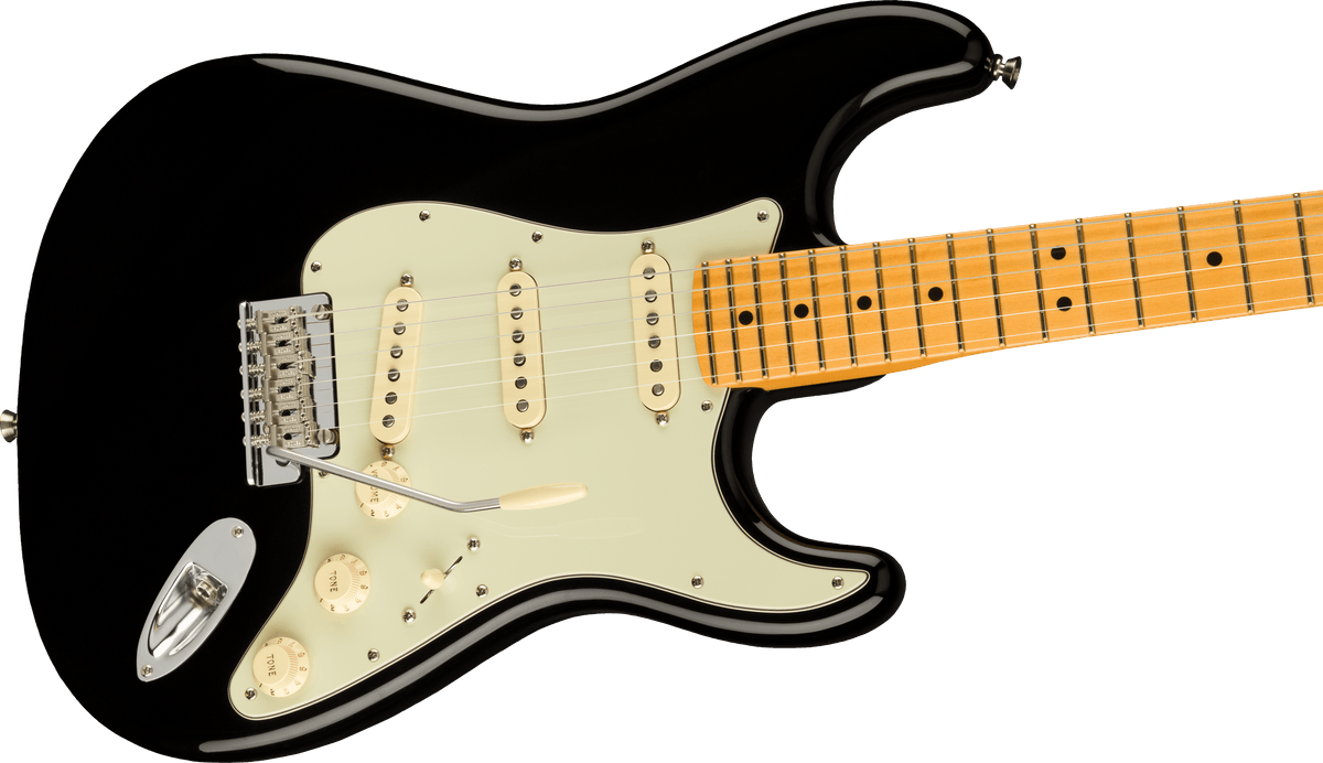 Fender American Professional II Stratocaster, body detail