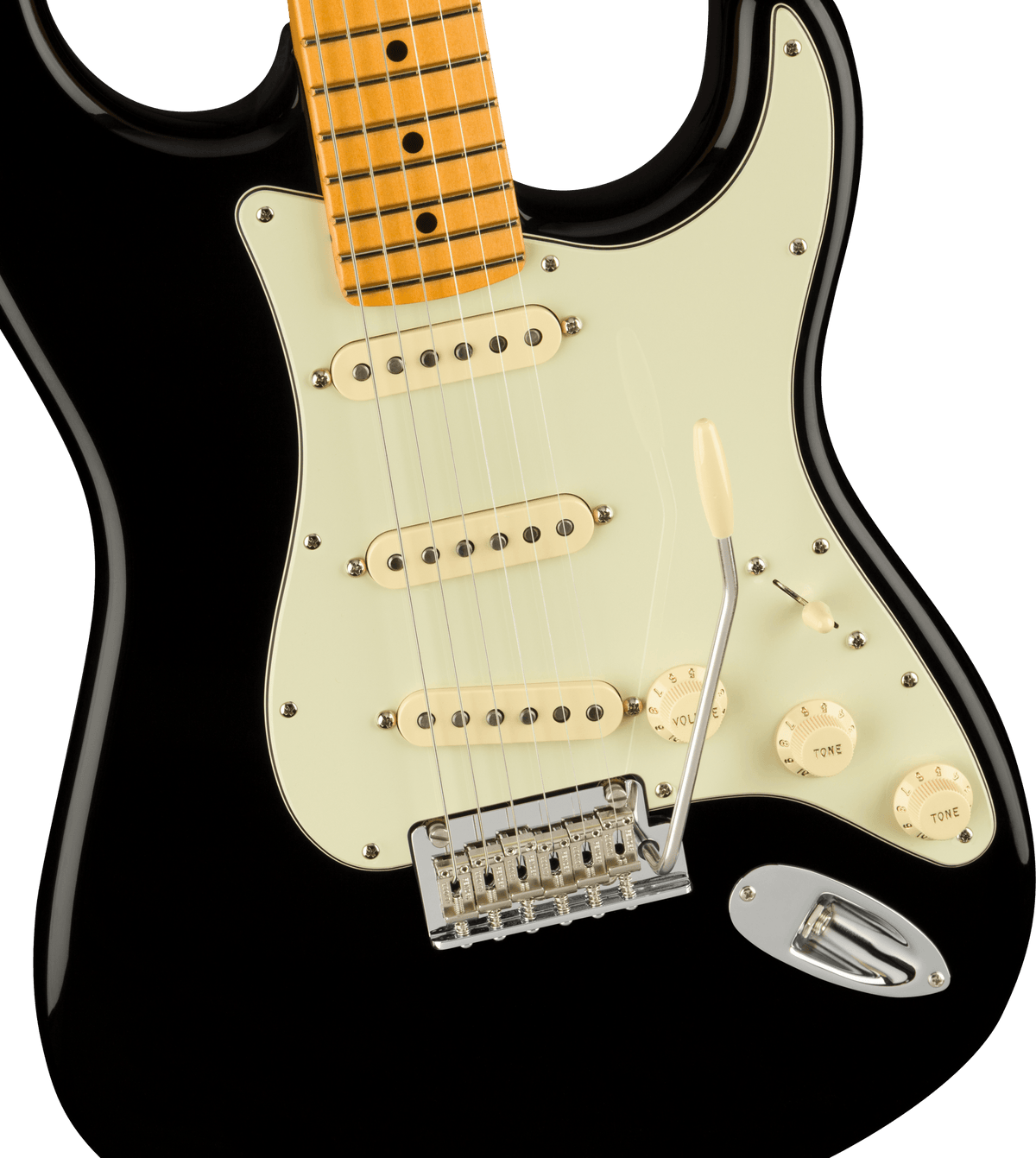 Fender American Professional II Stratocaster, fingerboard detail