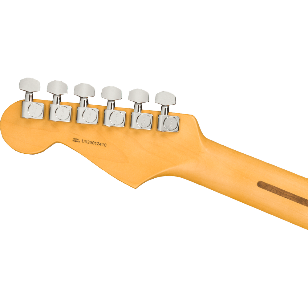 Fender American Professional II Stratocaster Dark Night Maple Alder headstock back
