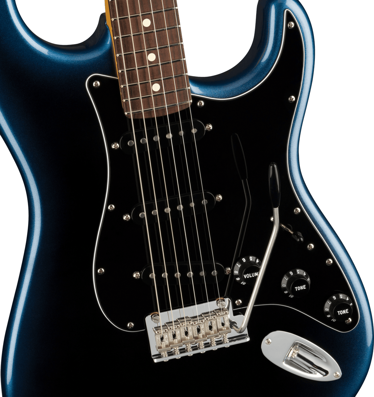 Fender American Professional II Stratocaster, fingerboard detail