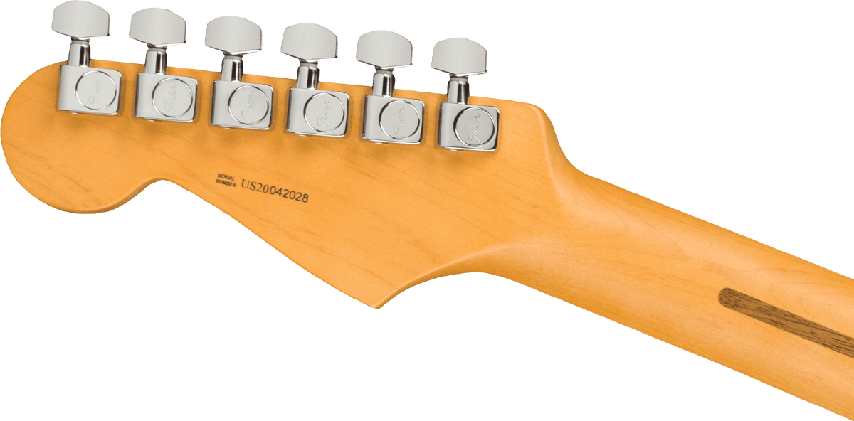 Fender American Professional II Stratocaster, headstock, back