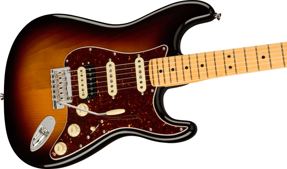 Fender American Professional II Stratocaster HSS, body detail