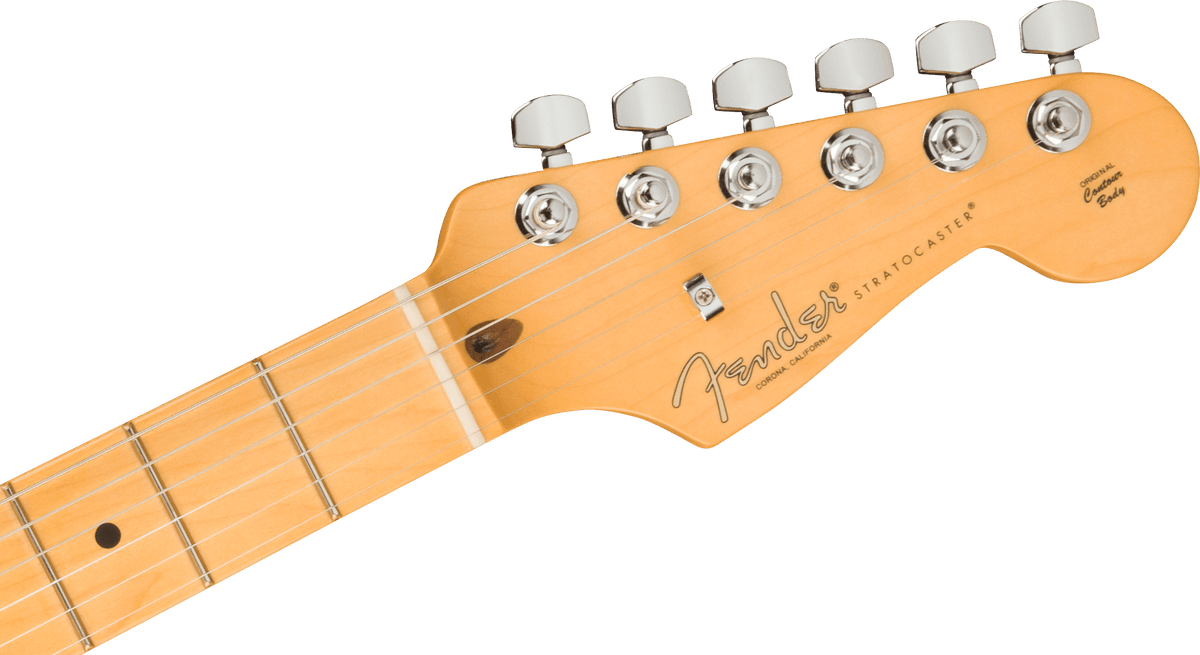 Fender American Professional II Stratocaster HSS, headstock, front