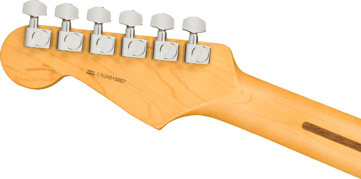 Fender American Professional II Stratocaster HSS, headstock, back